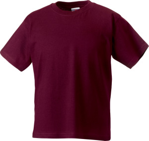 Russell - Kids' T-Shirt (burgundy)