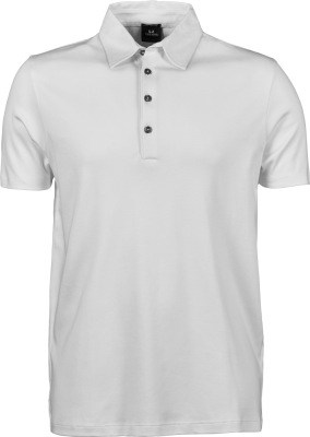 Tee Jays - Herren Pima Cotton Polo (white)