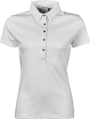 Tee Jays - Damen Pima Cotton Polo (white)