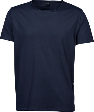 Tee Jays - Herren T-Shirt mit ungesäumtem Ausschnitt (navy)