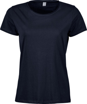 Tee Jays - Damen T-Shirt mit ungesäumten Ausschnitt (navy)