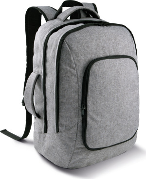 Kimood - Laptop Backpack (grey melange)