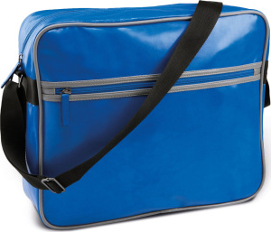 Kimood - Vintage Messenger Bag (royal blue/slate grey)