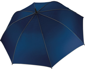 Kimood - Automatik Golf Regenschirm (navy/slate grey)