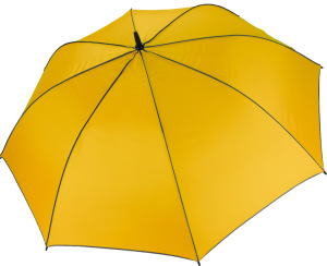 Kimood - Automatik Golf Regenschirm (yellow/dark grey)