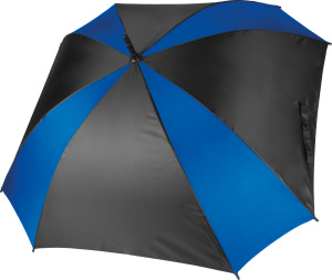 Kimood - Quadratischer Regenschirm (black/royal blue)