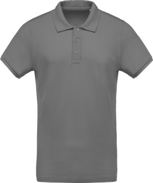 Kariban - Herren Organic Piqué Polo (storm grey)