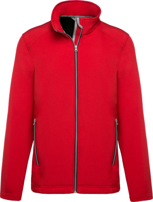 Kariban - Herren 2-Lagen Softshell Jacke (red)