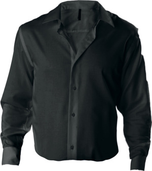 Kariban - Non-iron Shirt longsleeve (black)