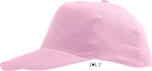 SOL’S - Sunny Kids' 5 Panel Kinder Kappe (pink)