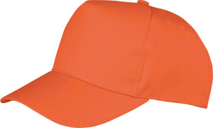 Result - 5 Panel Kinder Kappe (orange)