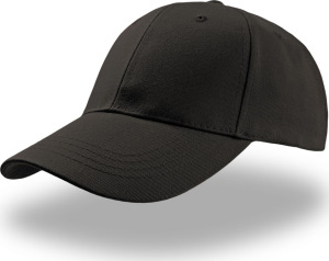 Atlantis - 6 Panel Baseball Kappe Zoom (black)