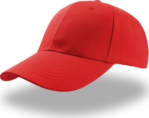 Atlantis - 6 Panel Baseball Kappe Zoom (red)