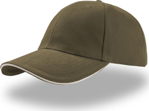 Atlantis - 6 Panel Twill Cap Liberty Sandwich (olive/natural)