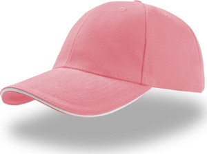 Atlantis - 6 Panel Twill Cap Liberty Sandwich (pink/white)