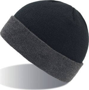 Atlantis - Knitted Hat Wind (black/grey)