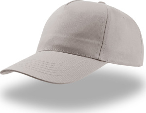 Atlantis - 5 Panel Baseball Kappe Start Five (light grey)