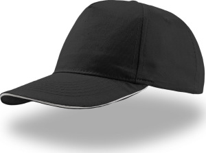 Atlantis - 5 Panel Sandwich Cap Start Five Sandwich (black/white)