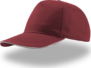 Atlantis - 5 Panel Sandwich Cap Start Five Sandwich (burgundy)