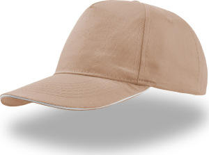 Atlantis - 5 Panel Sandwich Cap Start Five Sandwich (khaki/navy)