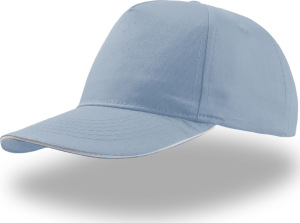 Atlantis - 5 Panel Sandwich Kappe Start Five Sandwich (light blue)