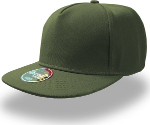 Atlantis - 5 Panel Kappe Snap Five (olive)