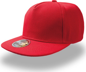 Atlantis - 5 Panel Kappe Snap Five (red)