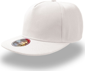 Atlantis - 5 Panel Kappe Snap Five (white)