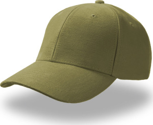 Atlantis - Heavy Brushed 6 Panel Cotton Twill Cap Pilot (olive)