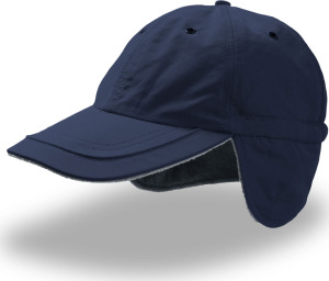 Atlantis - Cap with ear protection Techno Flap (navy)