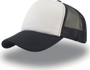 Atlantis - 5 Panel Mesh Cap Rapper (black)