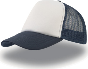 Atlantis - 5 Panel Mesh Cap Rapper (navy)