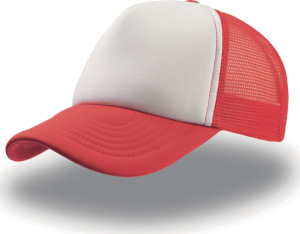 Atlantis - 5 Panel Mesh Cap Rapper (red)