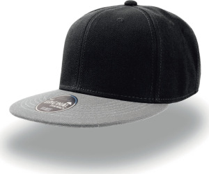 Atlantis - 6 Panel Cap Snap Back (black/grey)