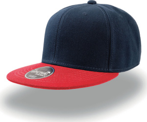 Atlantis - 6 Panel Cap Snap Back (navy/red)