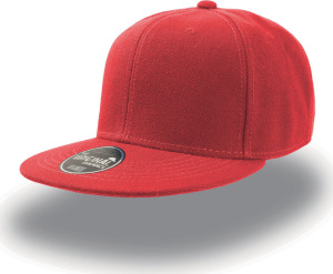 Atlantis - 6 Panel Kappe Snap Back (red)