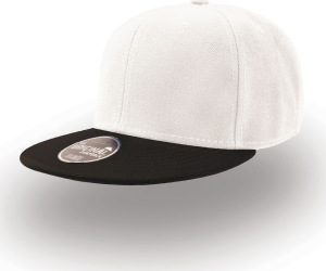 Atlantis - 6 Panel Cap Snap Back (white/black)