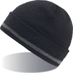 Atlantis - Safety Beanie with Cuff Workout (black)