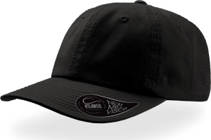 Atlantis - 6 Panel Chino Cap Dad Hat (black)