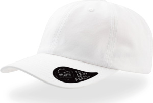 Atlantis - 6 Panel Chino Cap Dad Hat (white)