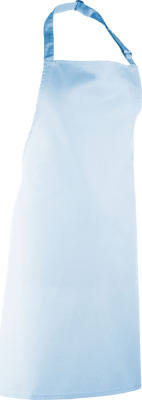 Premier - Apron with Bib "Colours" (light blue)