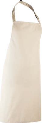 Premier - Apron with Bib "Colours" (natural)