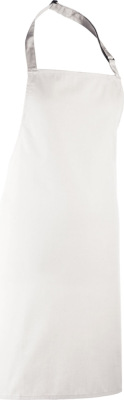 Premier - Apron with Bib "Colours" (white)