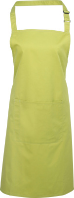Premier - Pinafore "Colours" with Pocket (lime)