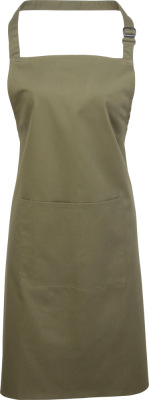 Premier - Pinafore "Colours" with Pocket (olive)