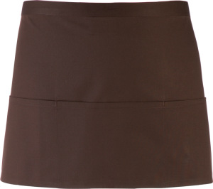 Premier - Waist Apron "Colours" with Pocket (brown)