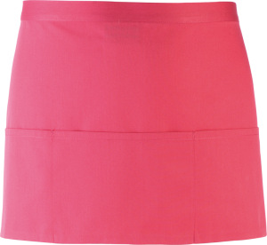 Premier - Waist Apron "Colours" with Pocket (fuchsia)