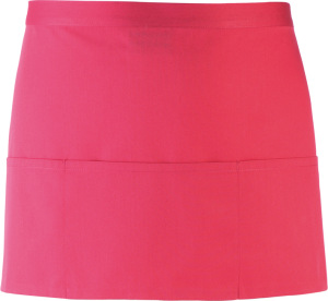 Premier - Waist Apron "Colours" with Pocket (hot pink)