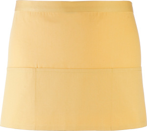 Premier - Waist Apron "Colours" with Pocket (lemon)