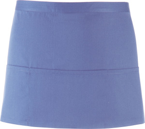 Premier - Waist Apron "Colours" with Pocket (mid blue)